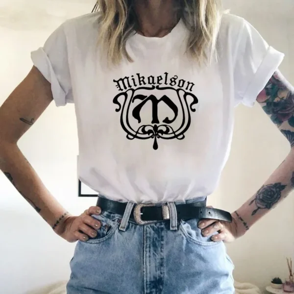 The Vampire Diaries Women's T-shirT Summer Loose Top Female T Shirt Harajuku Ulzzang Clothes Casual O-neck Ladies Tees Top Shirt - Image 3