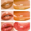 Pearlescent Glitter Plumping Lip Gloss – Clear, Mermaid Pink | Moisturizing Jelly Liquid Lip Tint - Image 20