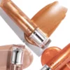 Pearlescent Glitter Plumping Lip Gloss – Clear, Mermaid Pink | Moisturizing Jelly Liquid Lip Tint - Image 17