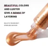 Pearlescent Glitter Plumping Lip Gloss – Clear, Mermaid Pink | Moisturizing Jelly Liquid Lip Tint - Image 3