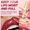 Ushas Glitter Lip Gloss – Long Lasting, Moisturizing Metallic Liquid Lipstick | 12 Colors | Korean Makeup - Image 2