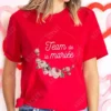 Bridal Shower Wedding T-shirt French Women Bachelorette EVJF Party Tshirt Future Bride Y2k Tshirt Team Bride Bridesmaid Tops - Image 6