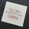 Pink Cat Eye Press-On Nails with Diamonds – Square Full Cover Tips 10PCS - Image 16