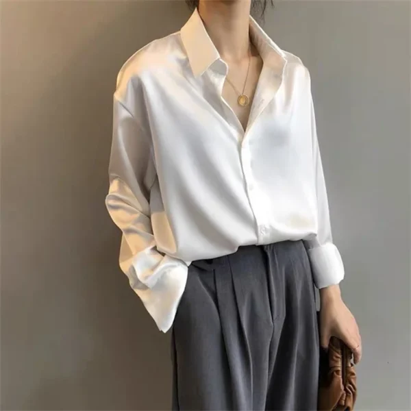 Woman Spring Autumn Style Blouses Shirts Lady Casual Long Sleeve Turn-down Collar Blusas Tops DF4849 - Image 12