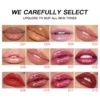 Ushas Glitter Lip Gloss – Long Lasting, Moisturizing Metallic Liquid Lipstick | 12 Colors | Korean Makeup - Image 3