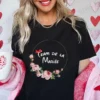 Bridal Shower Wedding T-shirt French Women Bachelorette EVJF Party Tshirt Future Bride Y2k Tshirt Team Bride Bridesmaid Tops - Image 9