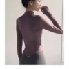 Women's Jacket Quick-drying Sun Protection Sport Coat Women's Tight Yoga Wear Long Sleeve Cardigan Running Fitness Jacket Zipper - Image 19